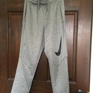 Nike heathered grey joggers